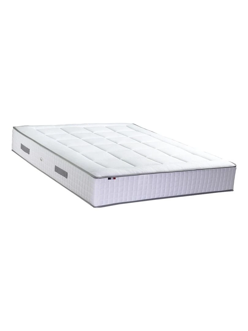 Matelas Ressorts 7 zones PALACIO H30 Fabriqué en France Blanc