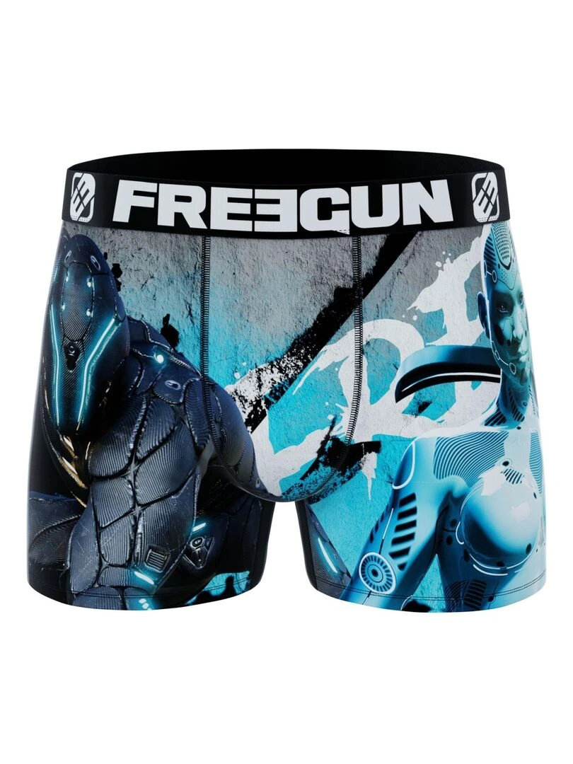 Lot de 3 boxers homme Hero Like Freegun   Rouge