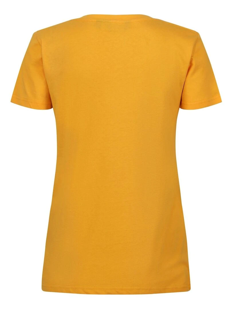 Regatta T shirt FILANDRA HELLO SUMMER Jaune