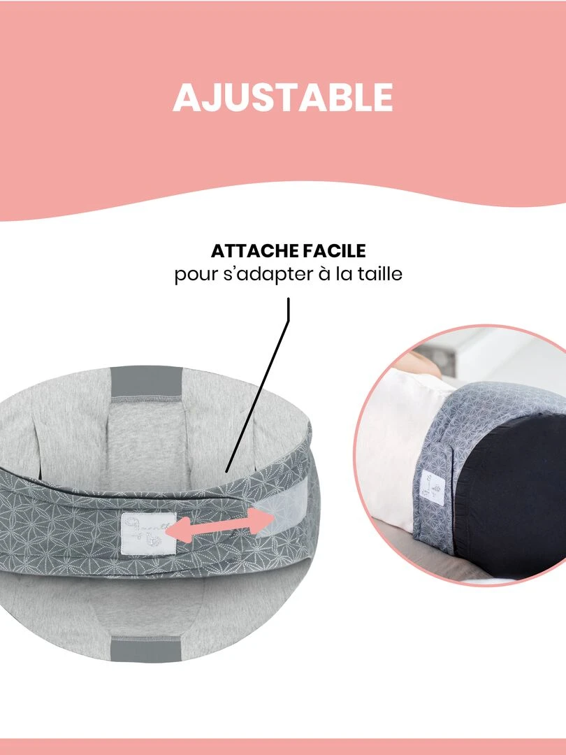 Ceinture de sommeil Femme Enceinte Dream Belt Grise   S/M   OekoTex   Made In Europe Babymoov   Gris