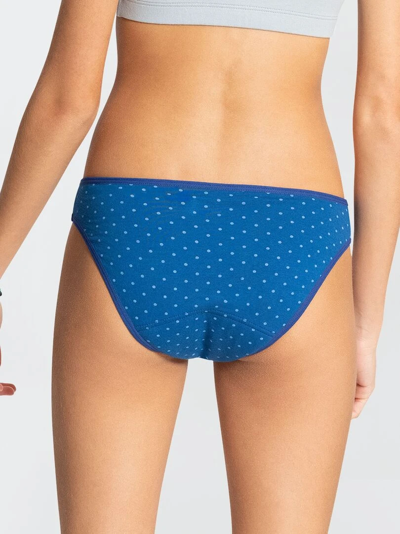 Culotte menstruelle 'Athena' Bleu
