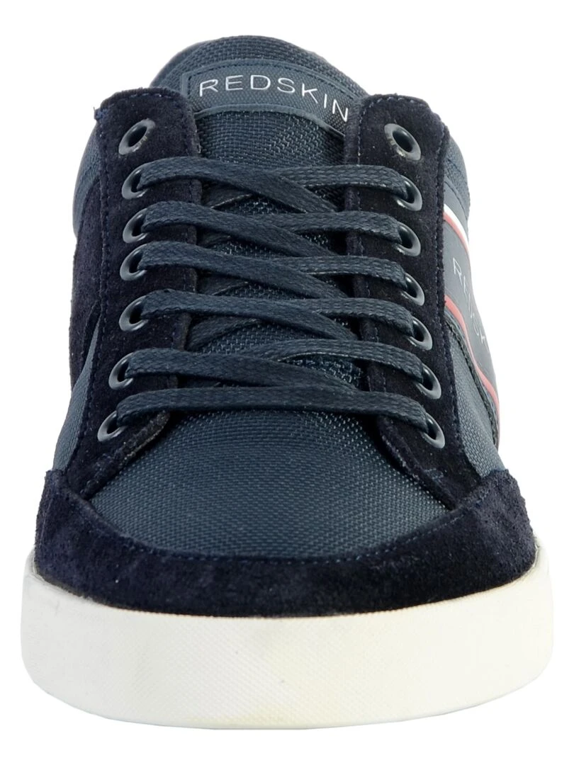 Basket Cuir Redskins Ardol   Bleu