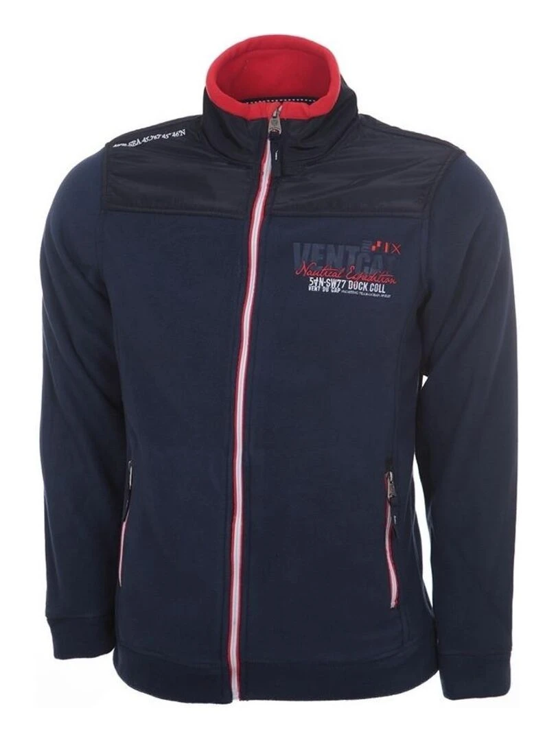 Blouson polaire homme CORTEL VENT DU CAP Bleu marine