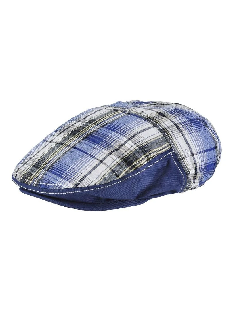 Casquette Plate Coton Colby Bleu