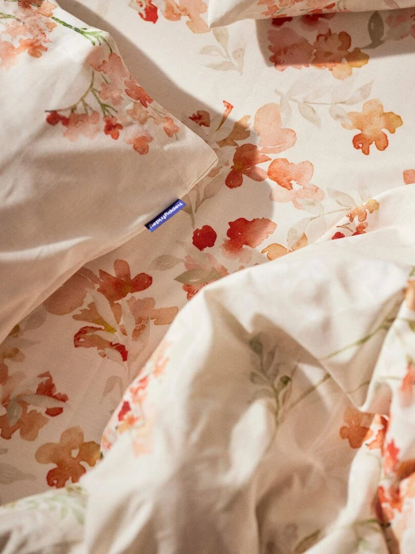 Housse de couette Riomaggiore "Happyfriday"   Blanc