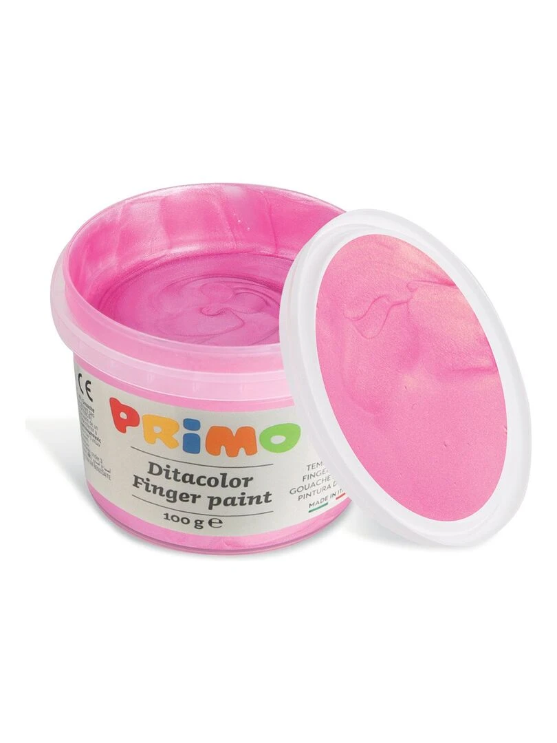 Peinture au doigt 6 couleurs métallisées   N/A