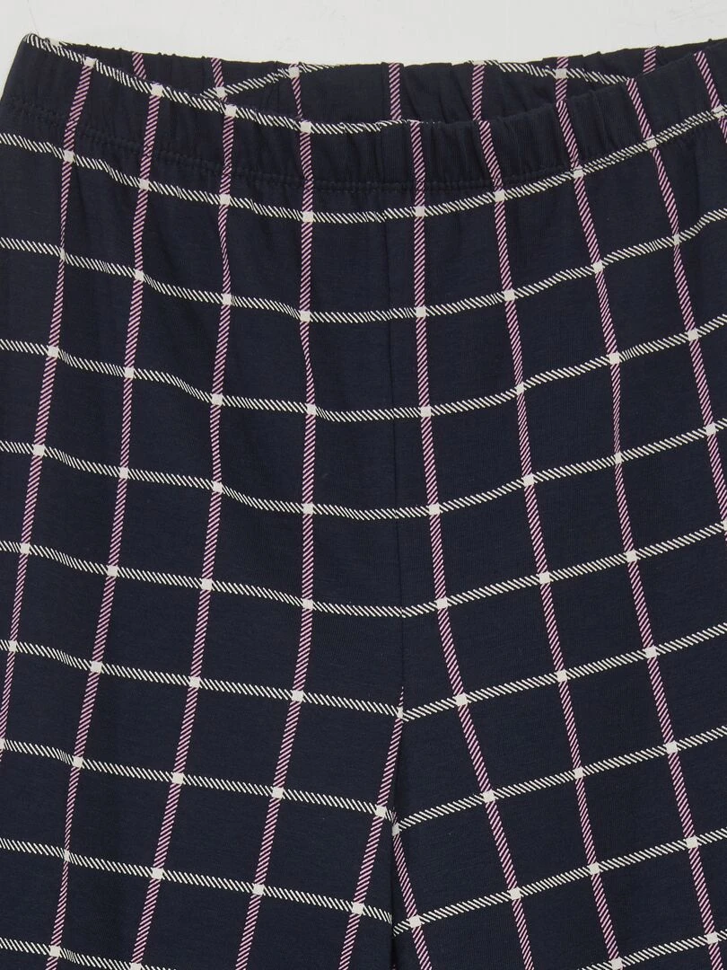 Ensemble de pyjama imprimé   2 pièces   Rose