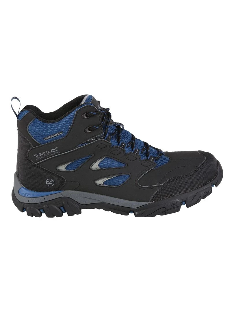 Regatta   Chaussures montantes de randonnée HOLCOMBE   Bleu anthracite