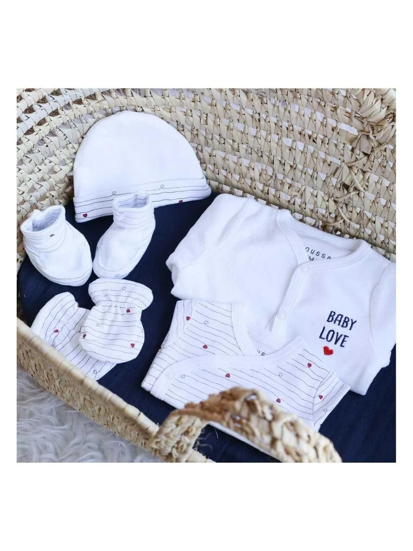Kit naissance modèle Baby Love   Blanc