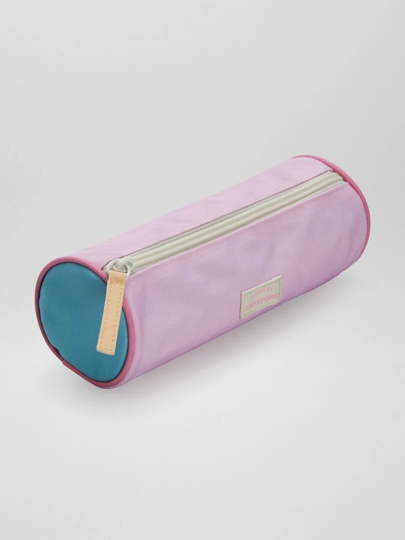 Trousse ronde Rose clair