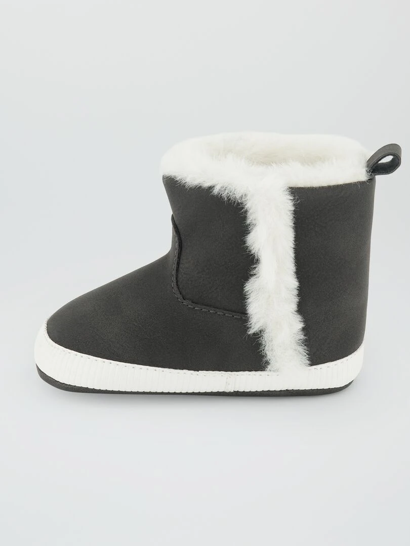 Bottines fourrées   Noir