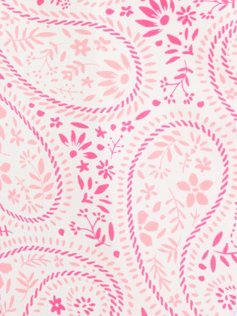 Pyjama en popeline pur coton   Damart   Rose