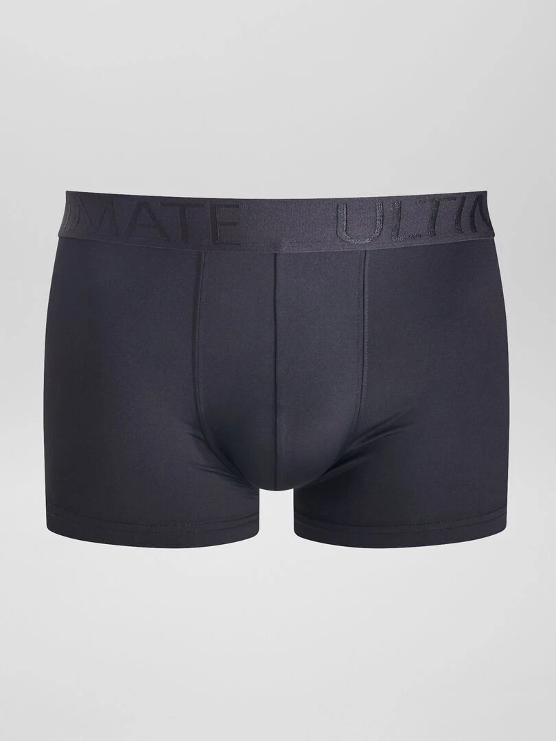 Lot de 3 boxers en microfibre stretch   Noir
