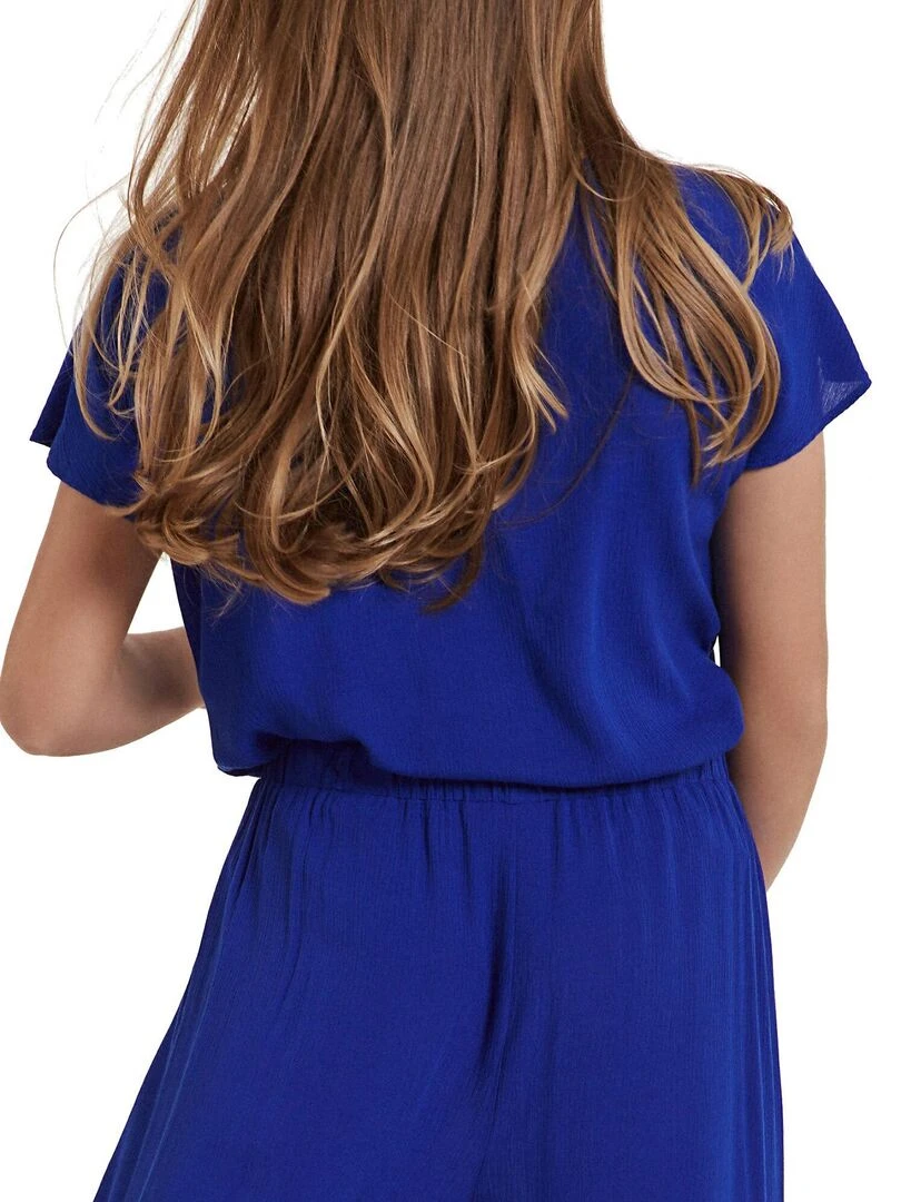 Top manches courtes Nice   Bleu