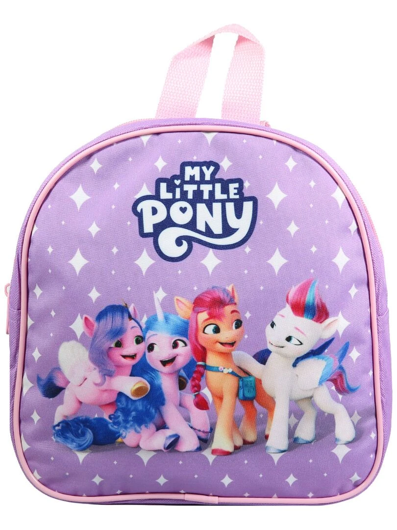 BAGTROTTER Sac à dos gouter 24 cm maternelle My Little Pony Violet Violet