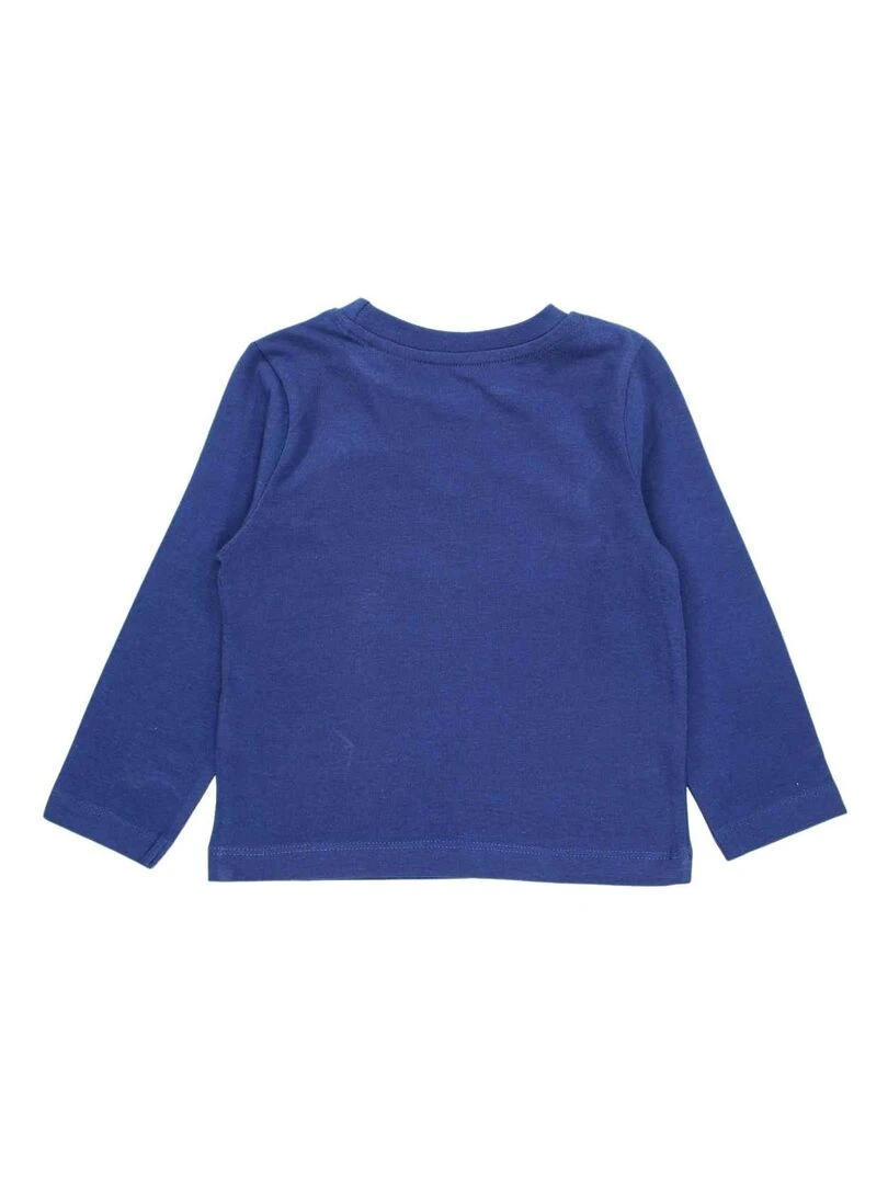 Disney   Pyjama garçon imprimé Mickey en coton   Bleu marine