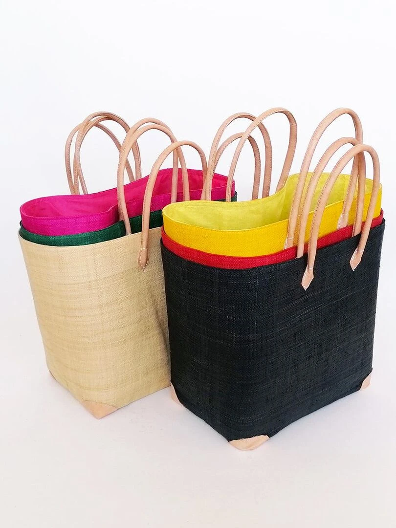 Panier Tamatave GM Noir Noir