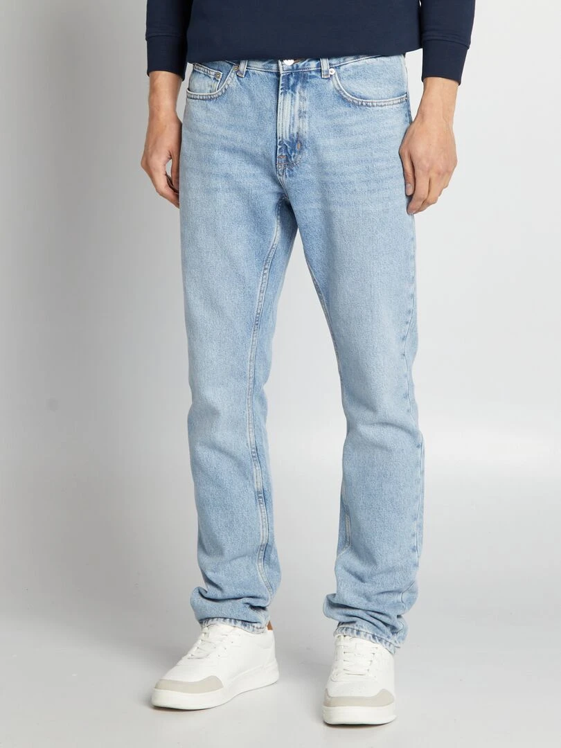 Lee Cooper   Jean coton straight LC122ZP   Bleu