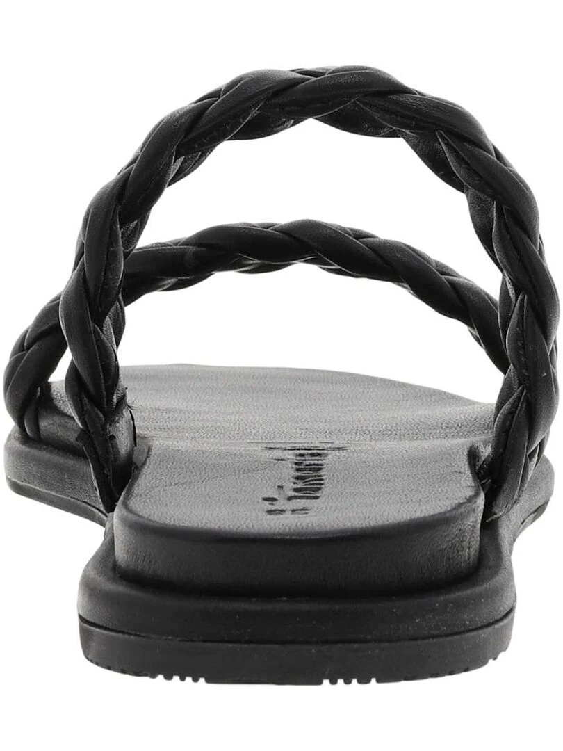 TAMARIS   Mules cuir   Noir