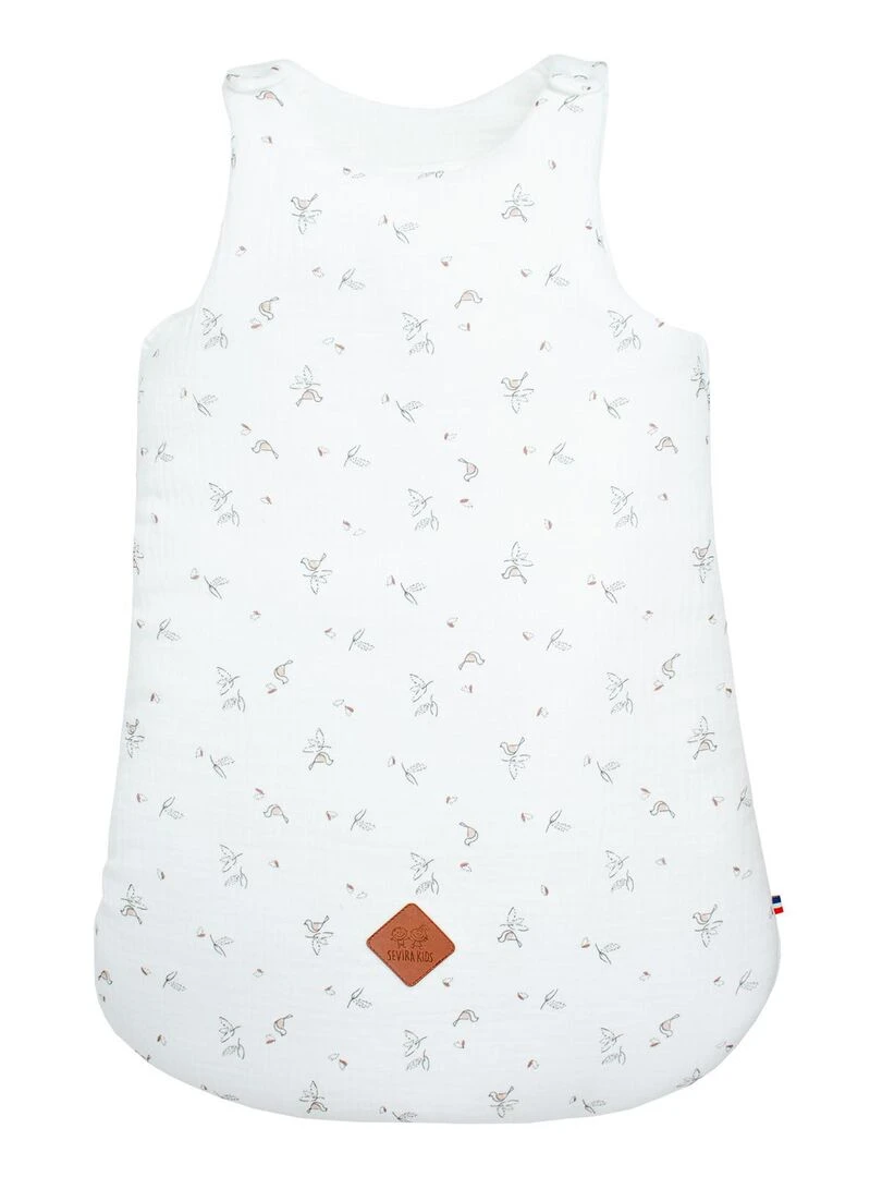 Gigoteuse sans manches en coton Melody Multicolore