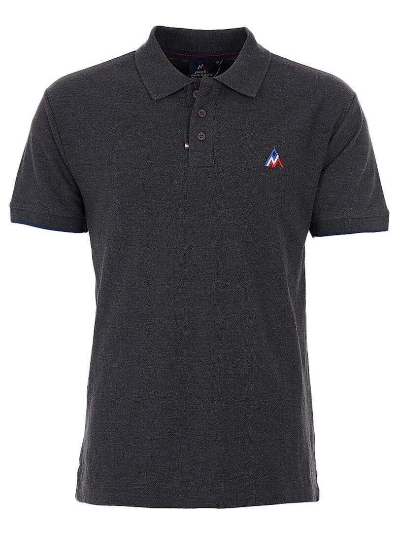 Polo manches courtes homme COROC PEAK MOUNTAIN Gris