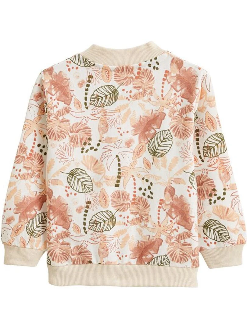 Veste teddy bébé Para Orange