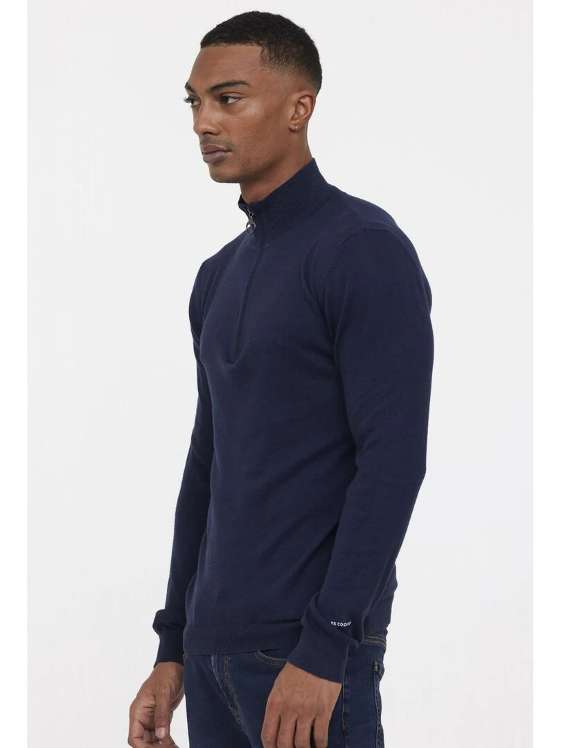 Lee Cooper Pull manches longues coton regular CAPIR Bleu marine