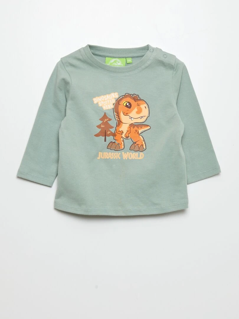 Lot de 2 t shirt 'Jurassic World'   Vert