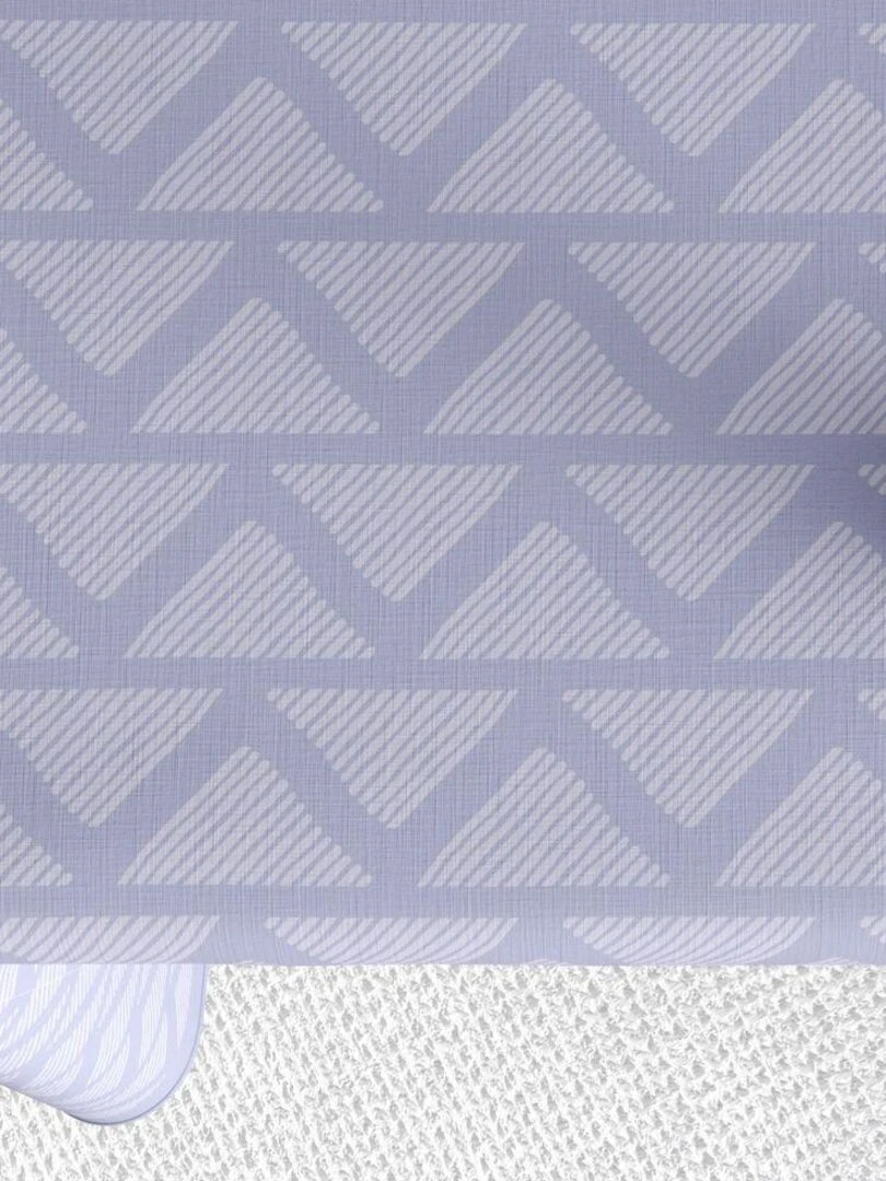 Nappe rectangulaire anti tache en Coton   Tana Glycine   Violet