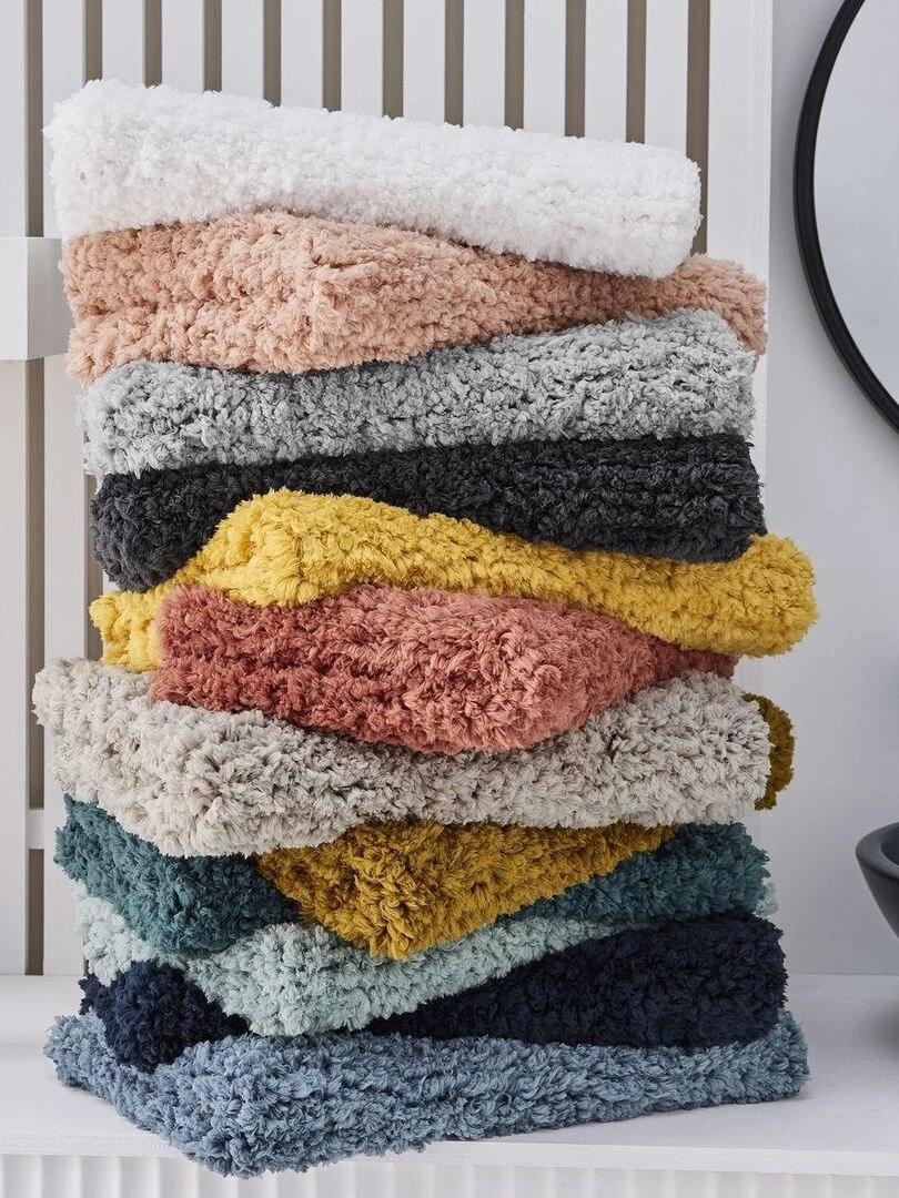 Tapis de bain tufté uni 'ESSENTIAL' 'TODAY'   Bronze