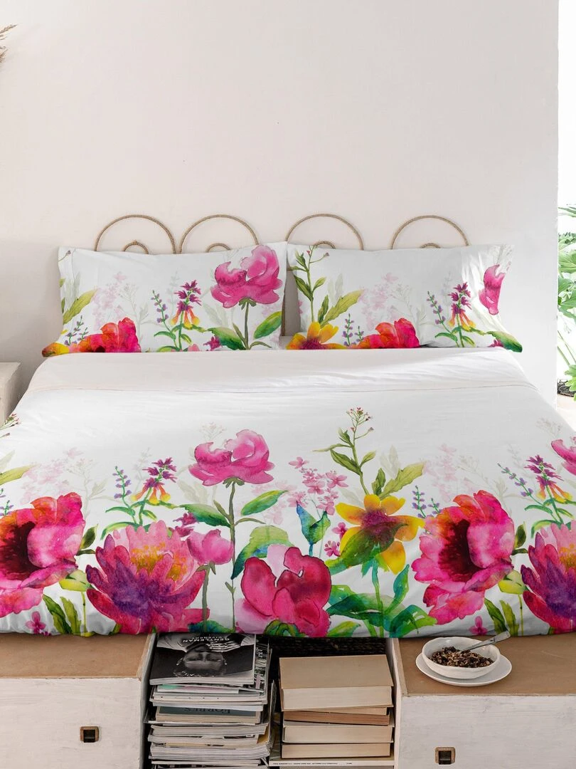 Drap Cassia "Happyfriday"   Blanc