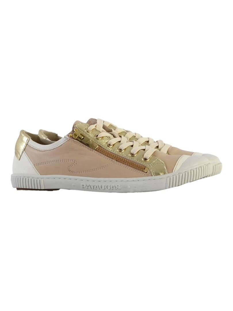 Basket Cuir Pataugas Bahia   Beige