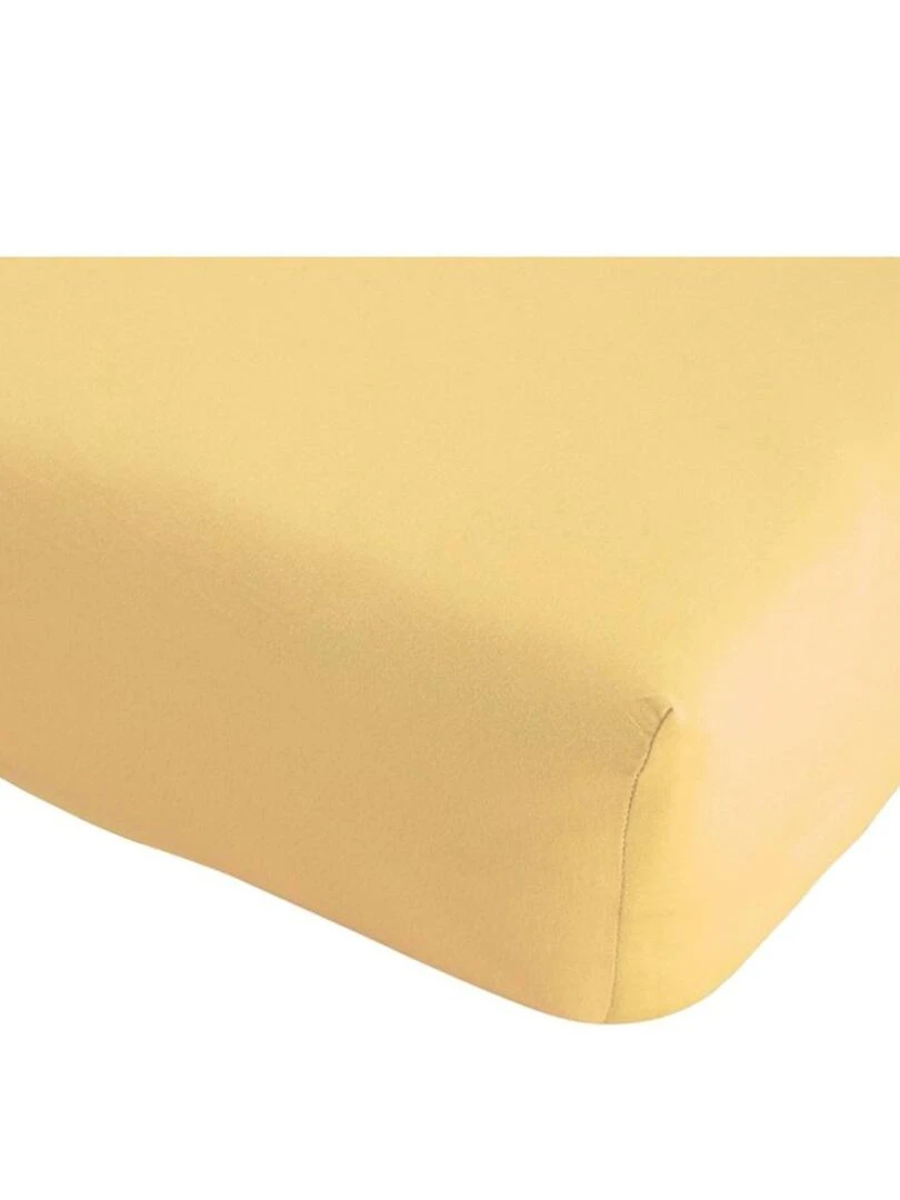 Drap Housse berceau bébé Les Chatounets Jaune