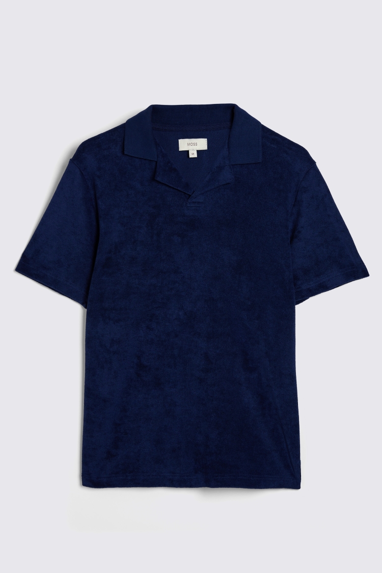 Linen Blend Pink Skipper Polo   Buy Online at Moss