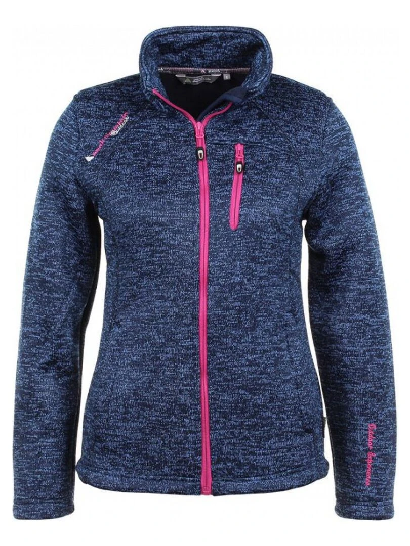 Blouson polaire femme ALAIKA Bleu marine