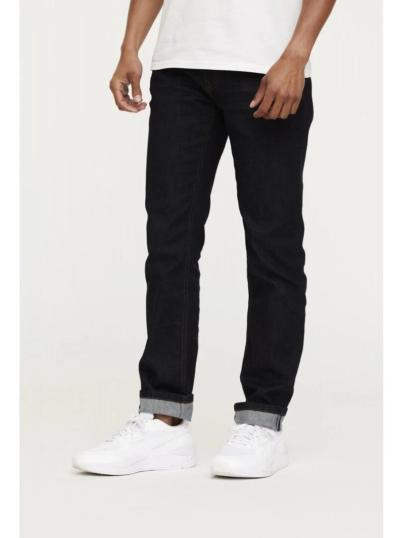 Lee Cooper   Short coton chino NARO   Noir