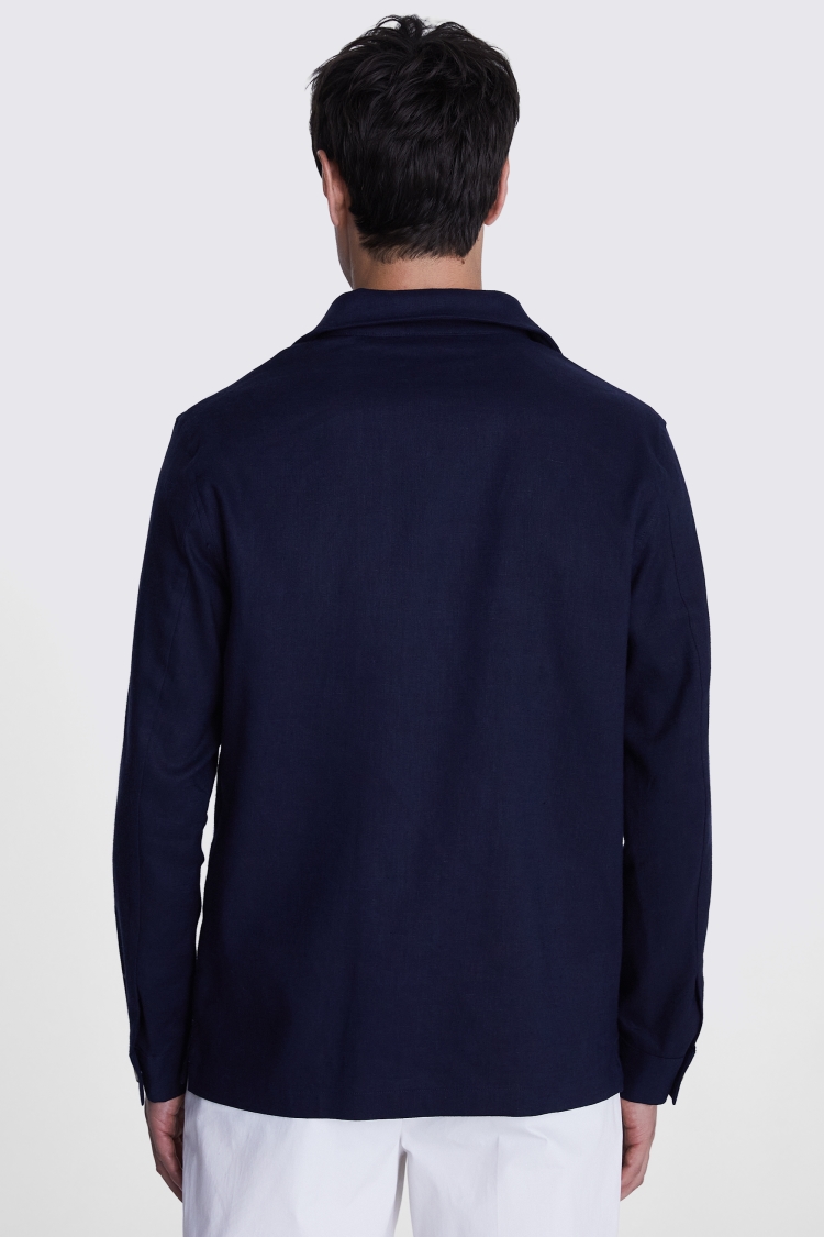 Cotton Linen Camel Stripe Shirt   Buy Online at Moss