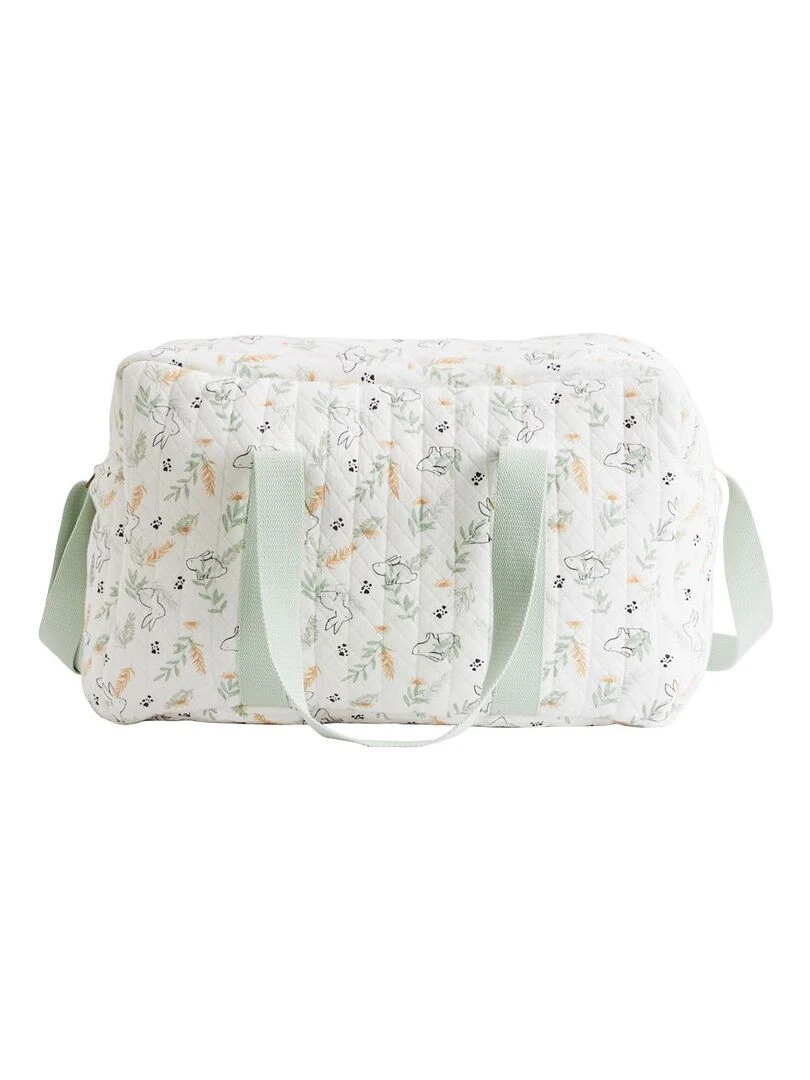 Sac à langer matelassé Frimousse Ecru