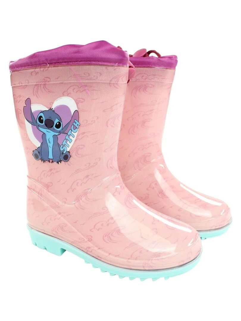 Disney Bottes fille imprimé Lilo Et Stitch Rose