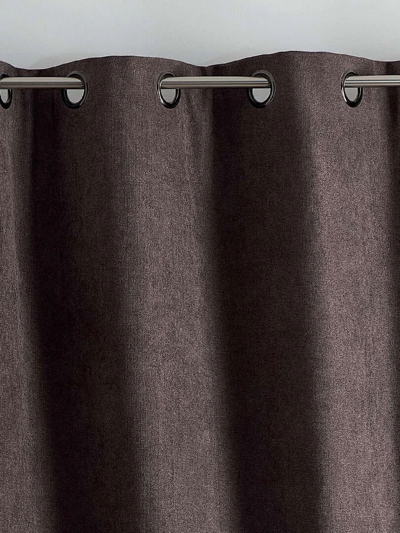 Rideau semi occultant phonique thermique KONFOR   Taupe