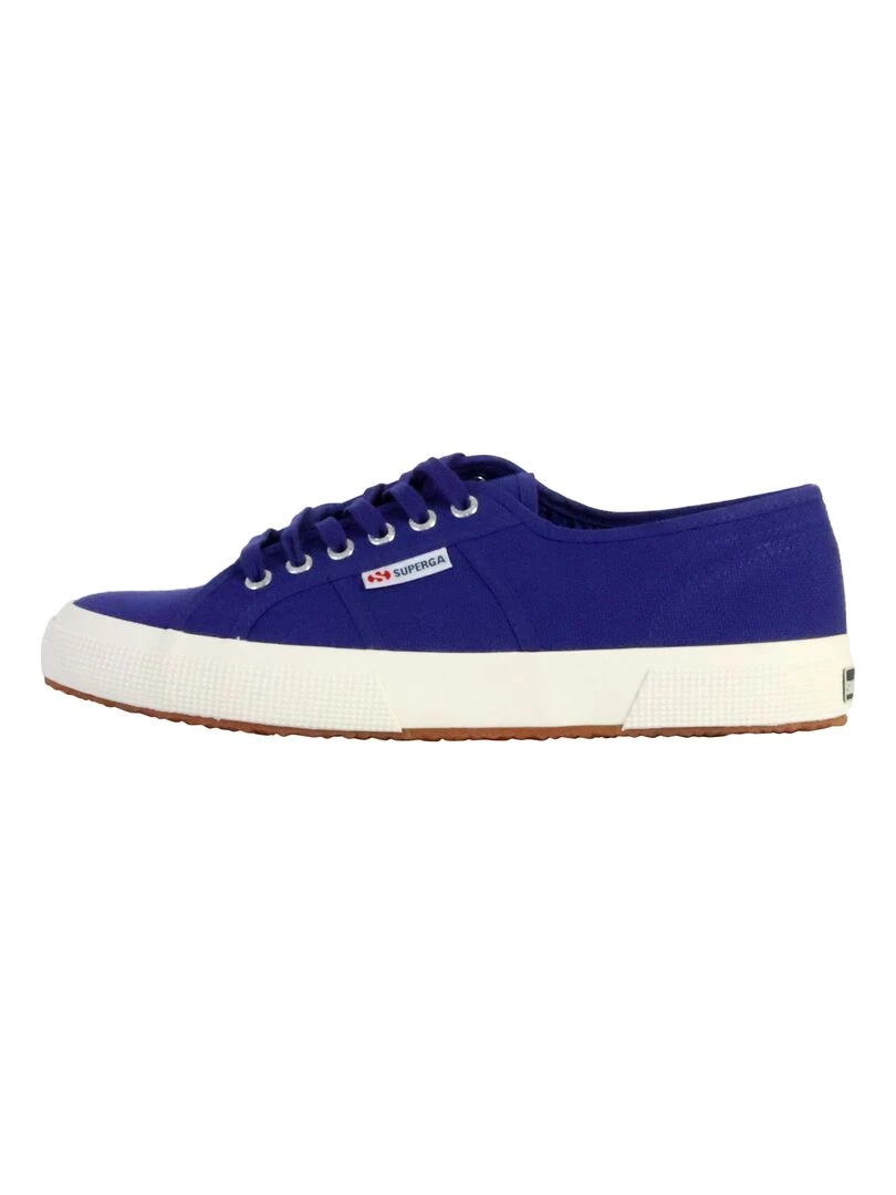 Basket Basse à Lacets Superga Cotu Classic Bleu