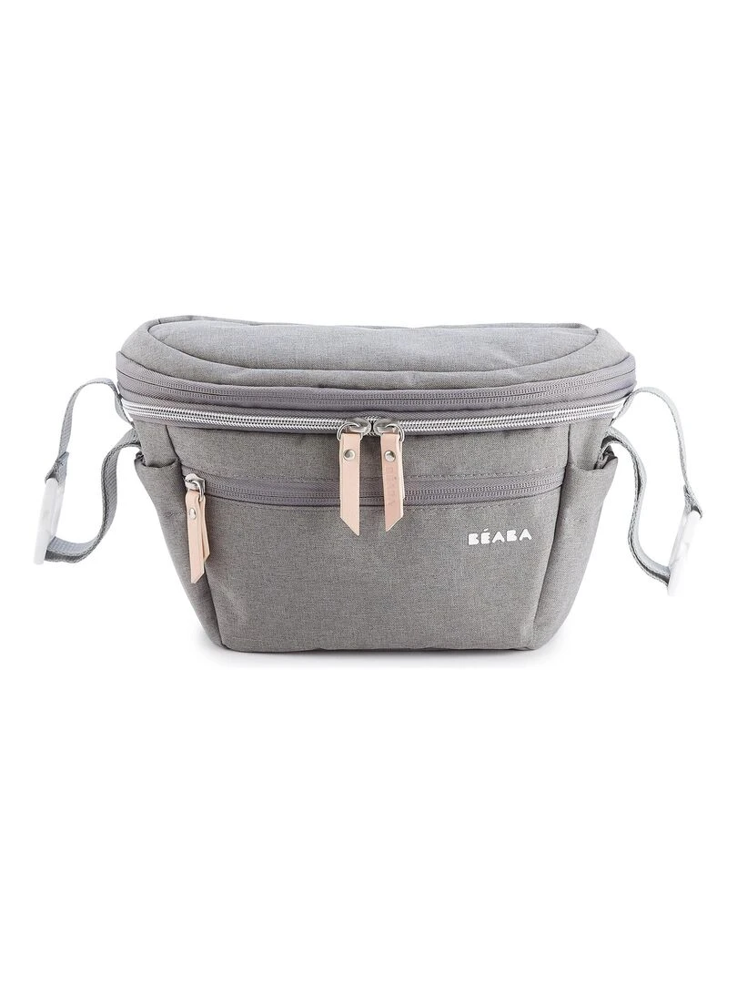 Organiseur de poussette et sac pop up Biarritz gris chiné   Gris