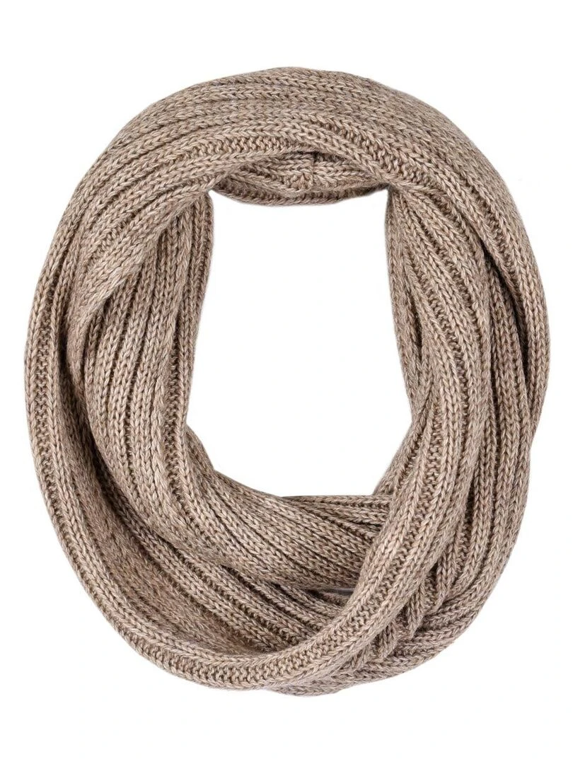 Snood Optima Fabriqué en Europe Marron