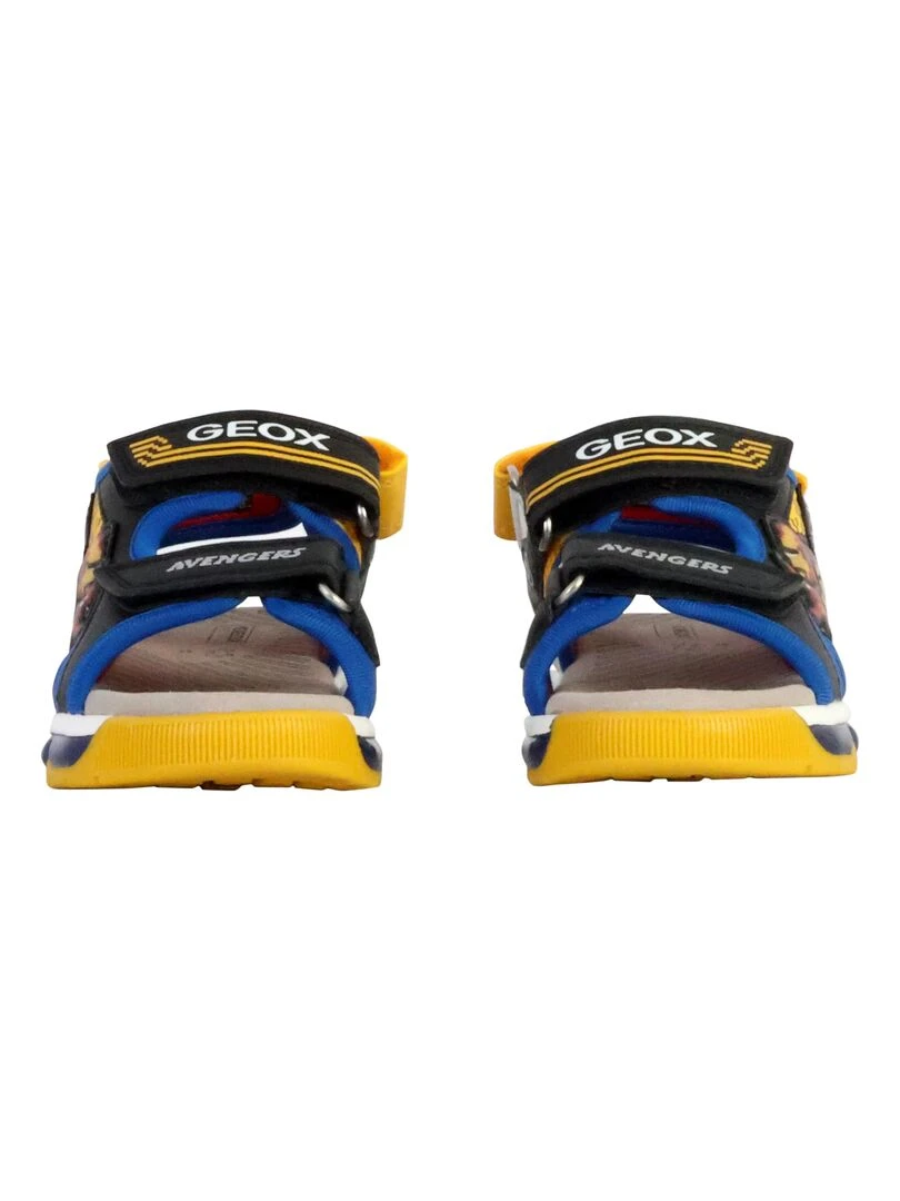 Sandales Cuir Enfant Geox Android   Bleu marine