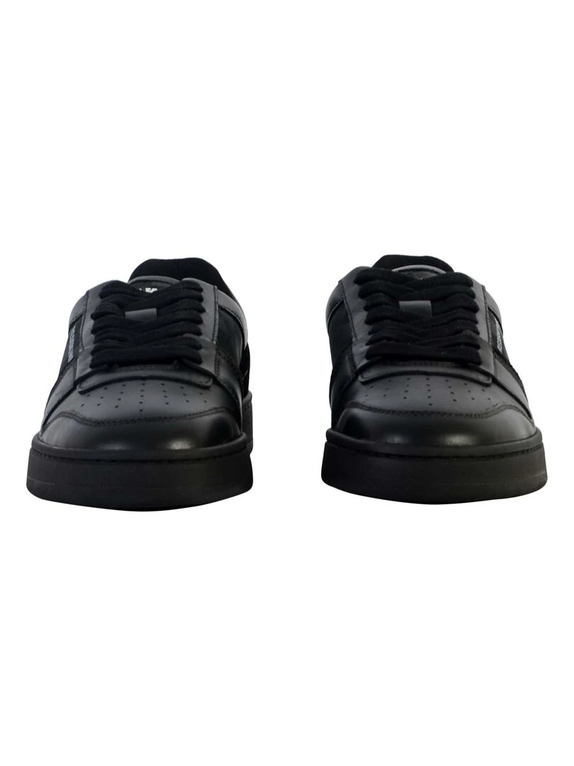 Basket Cuir Redskins Attrait   Noir