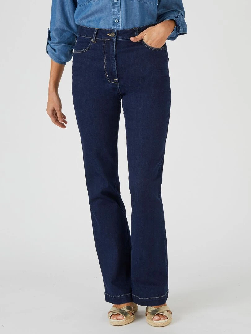 Jean flare Perfect Fit by Damart Damart Bleu