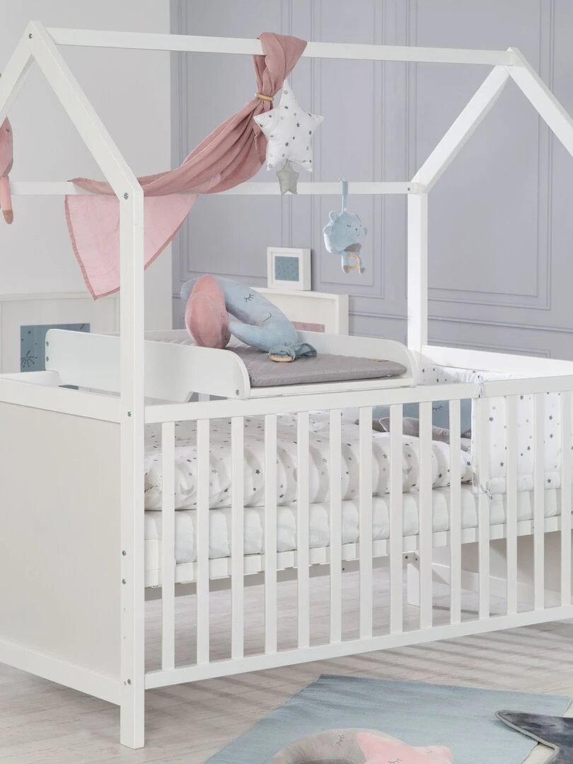 ROBA Plan À Langer + Matelas "roba Style"   À Poser Sur Les Lits Bébé   Blanc