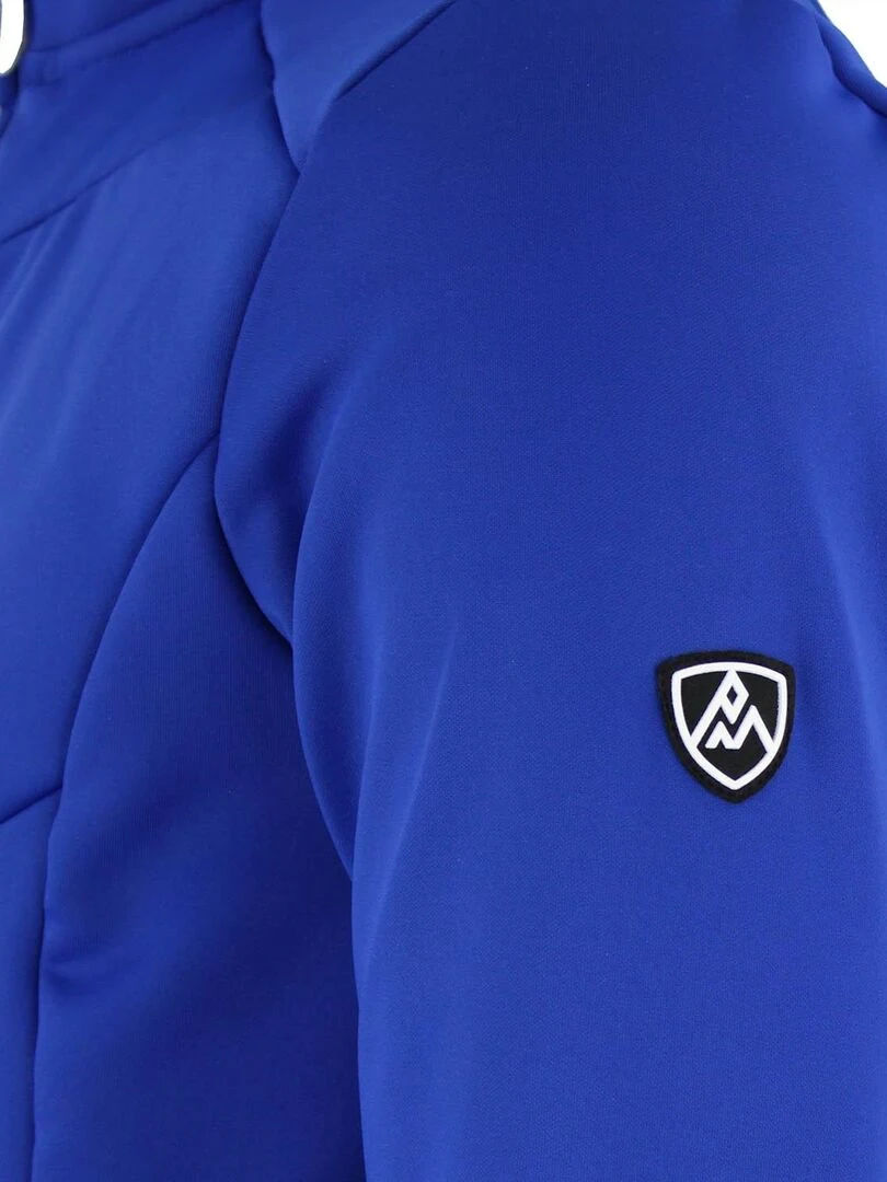 Blouson polarshell homme CLIMO   PEAK MOUNTAIN   Bleu