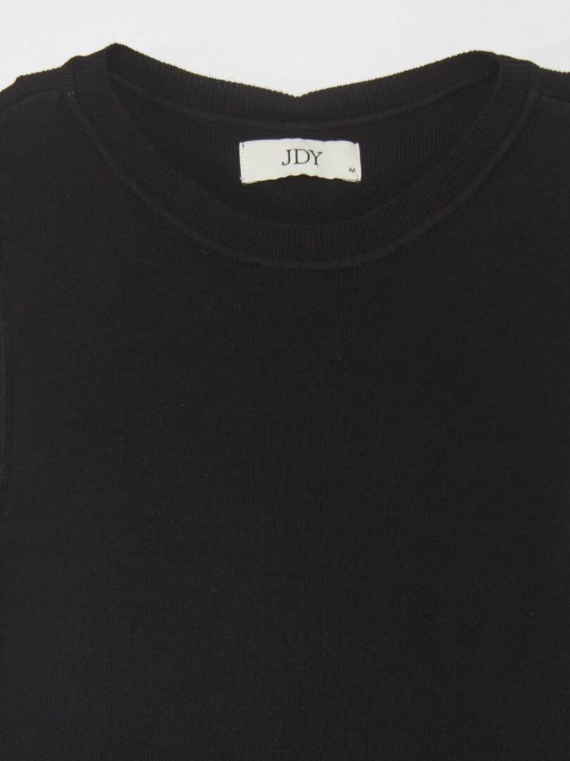 T shirt sans manches   noir