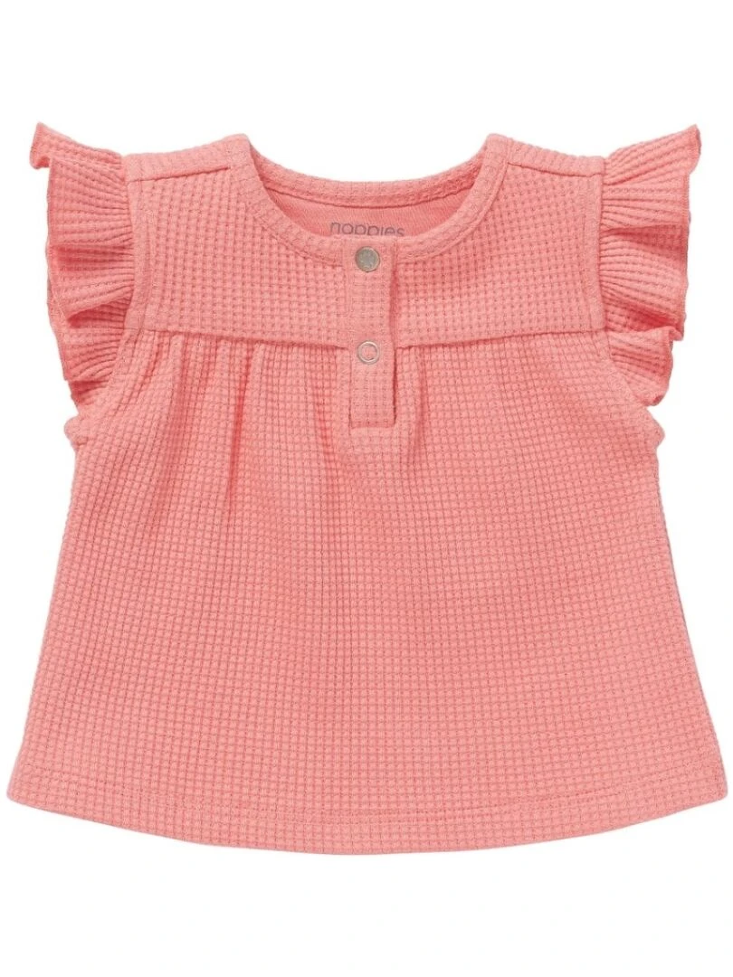T Shirt Bébé Corail en Coton BCI Rose